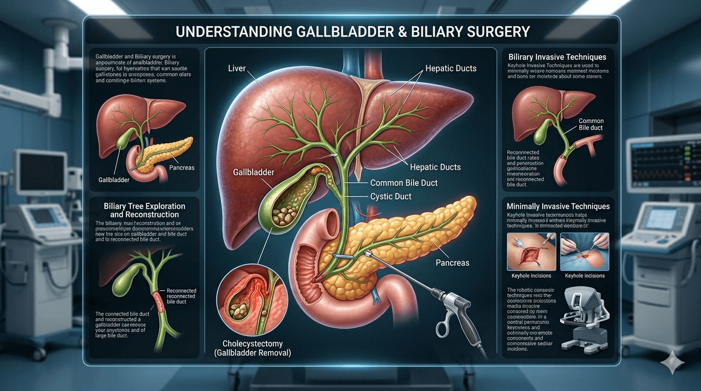 Gallbladder & Biliary Surgery - HPB Surgery Service